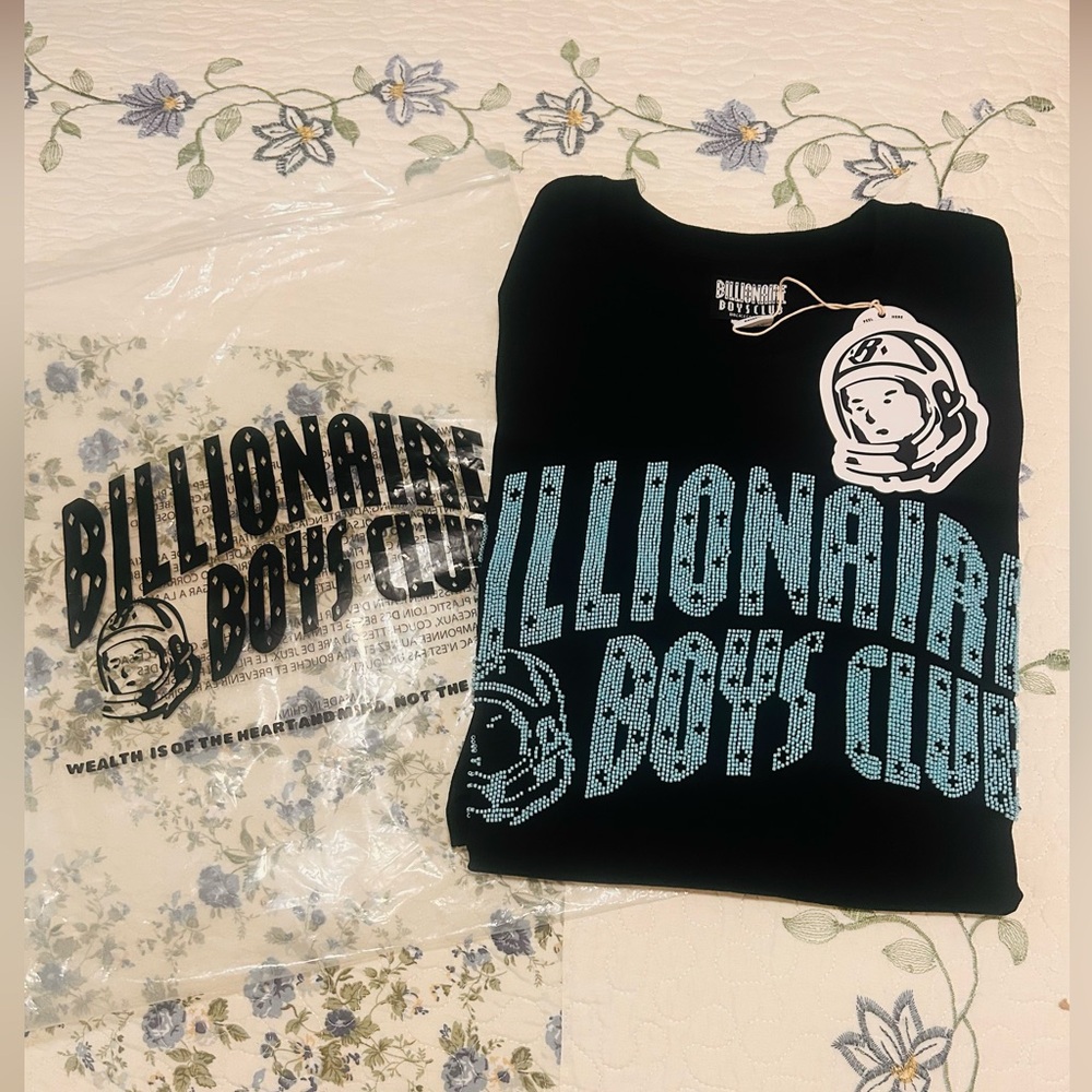 Billionaire Boys Club Black and Blue Astronaut Tee